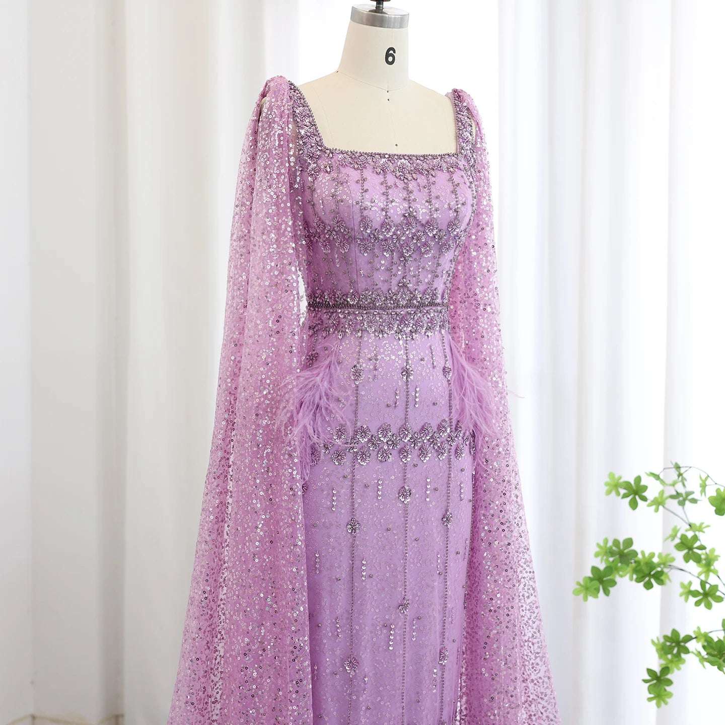 Sarah Dress - Silver Evening Dress - Asiyah Dresses