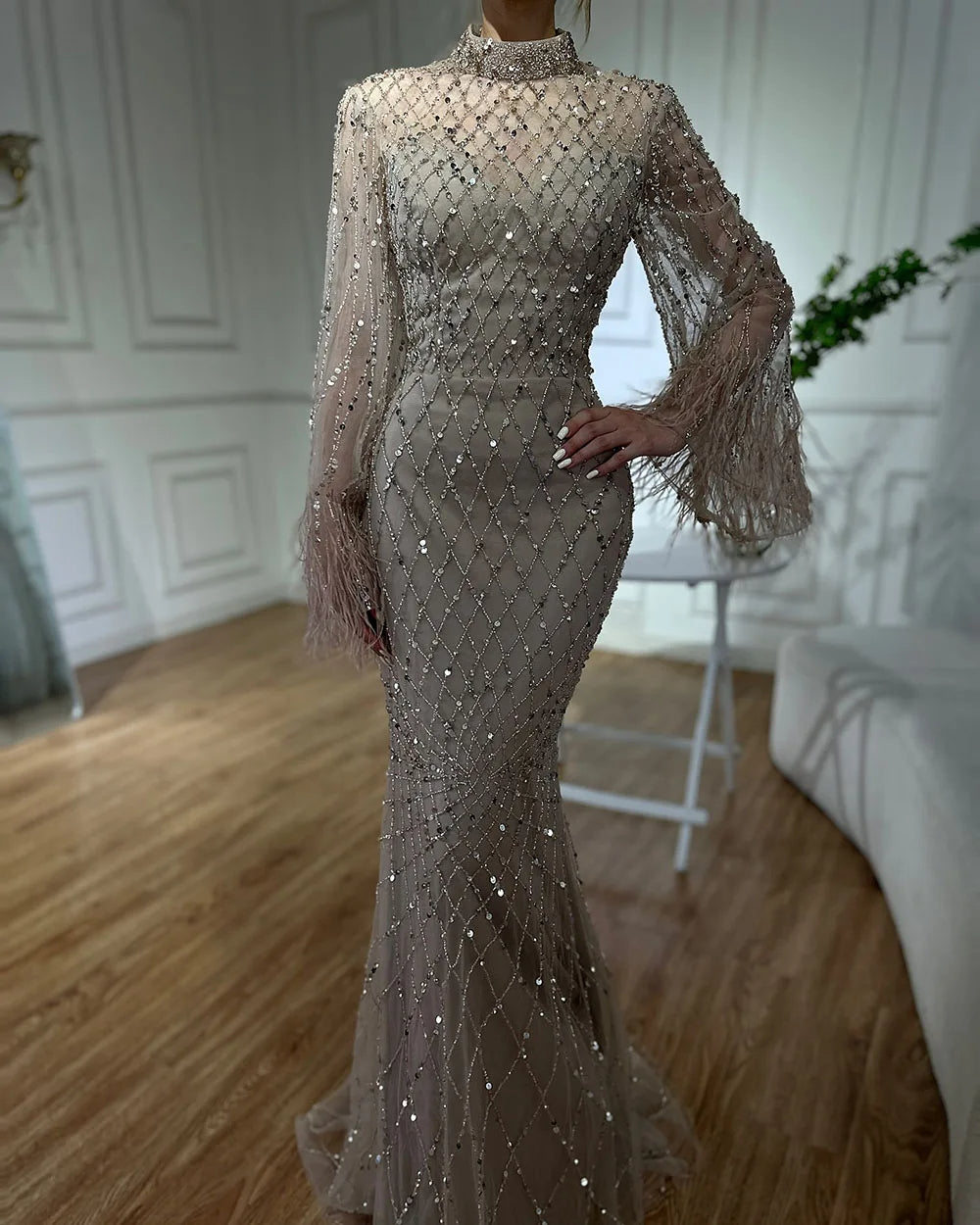 Modest Bridal Dress - Basma - Asiyah Dresses