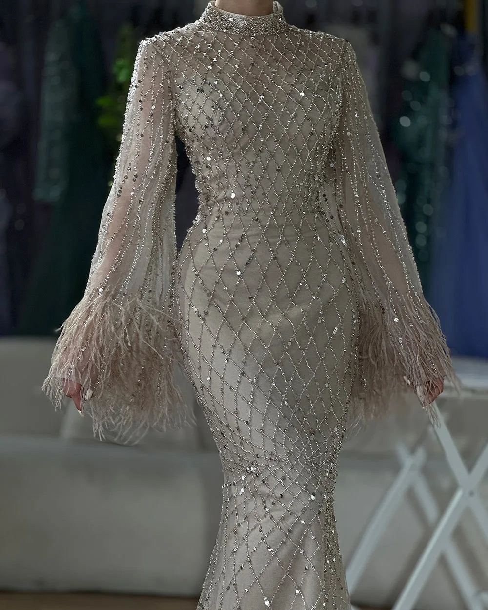 Modest Bridal Dress - Basma - Asiyah Dresses