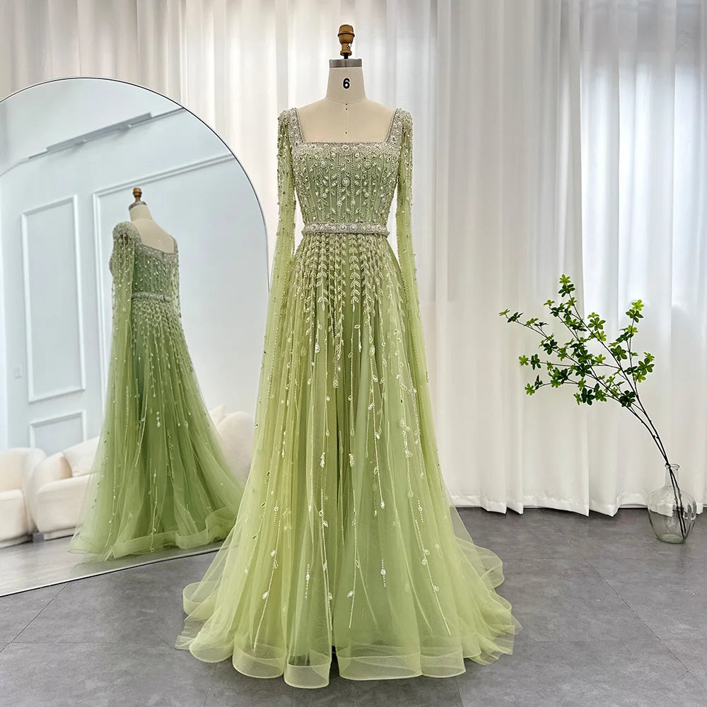 Long Sleeve Modest Evening Dress Near Me