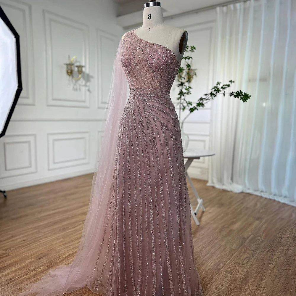 Laila Dress - One Shoulder Dress - Asiyah Dresses