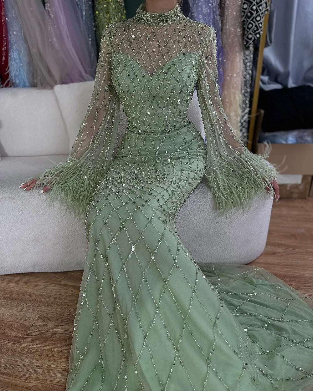 Modest Bridal Dress - Basma - Asiyah Dresses