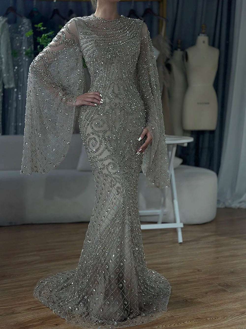 Modest Bridal Dress - Rawan dress - Asiyah Dresses