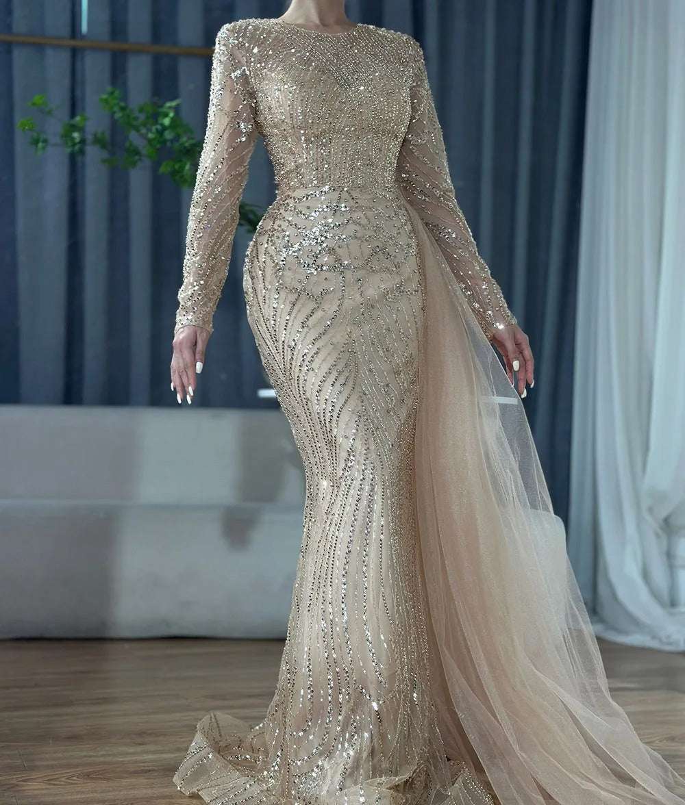 Elegant Modest Dress - Safiya Dress Silver custom - Asiyah Dresses