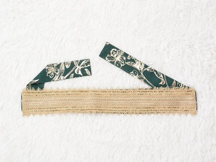 Elegant Moroccan Kaftan - Green - Asiyah Dresses