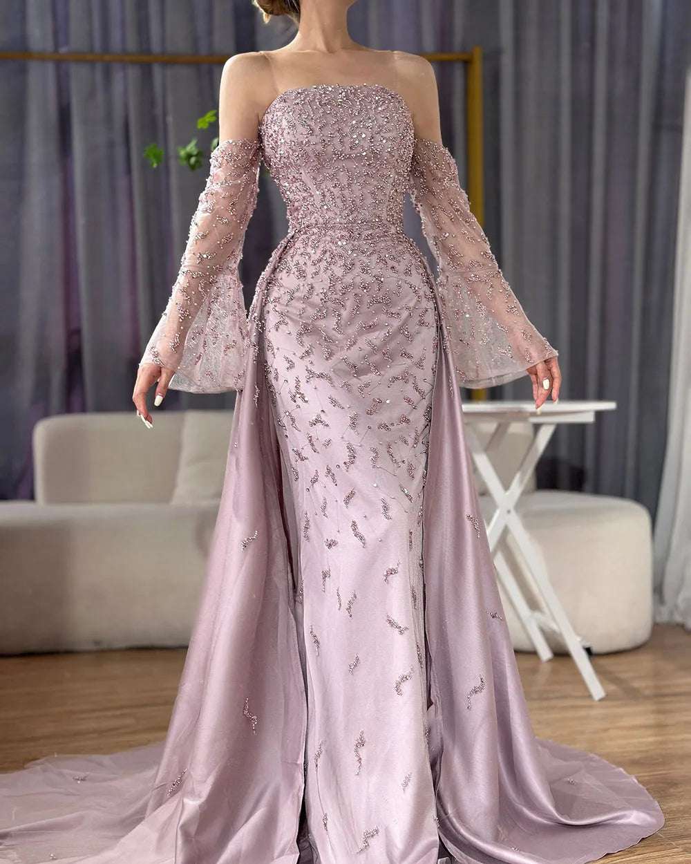 Elegant Dress - Azara Dress Pink - Asiyah Dresses