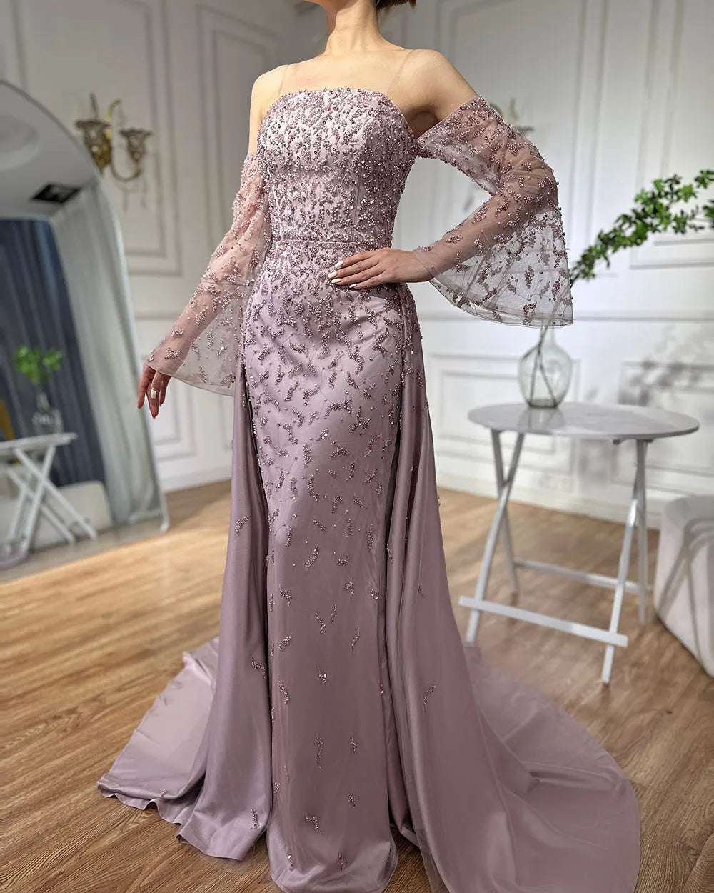 Elegant Dress - Azara Dress Pink - Asiyah Dresses