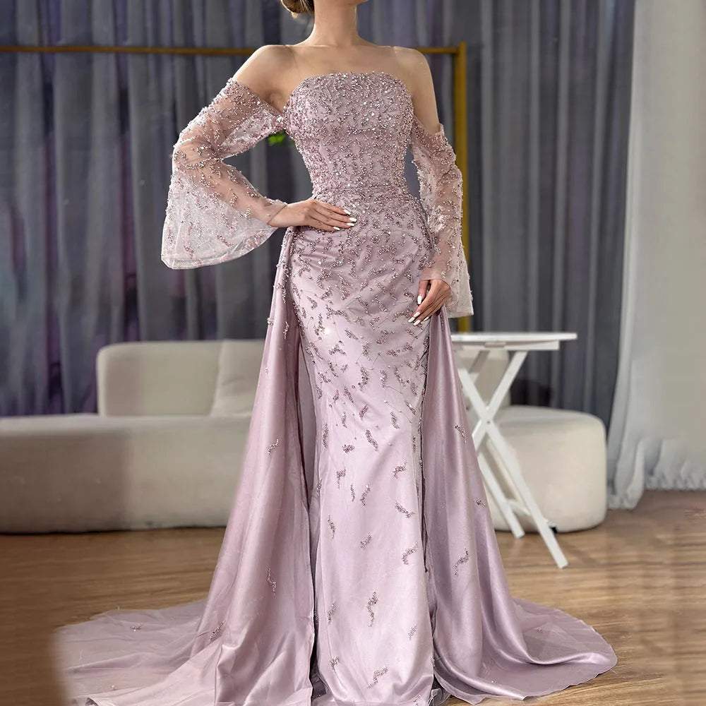 Elegant Dress - Azara Dress Pink - Asiyah Dresses