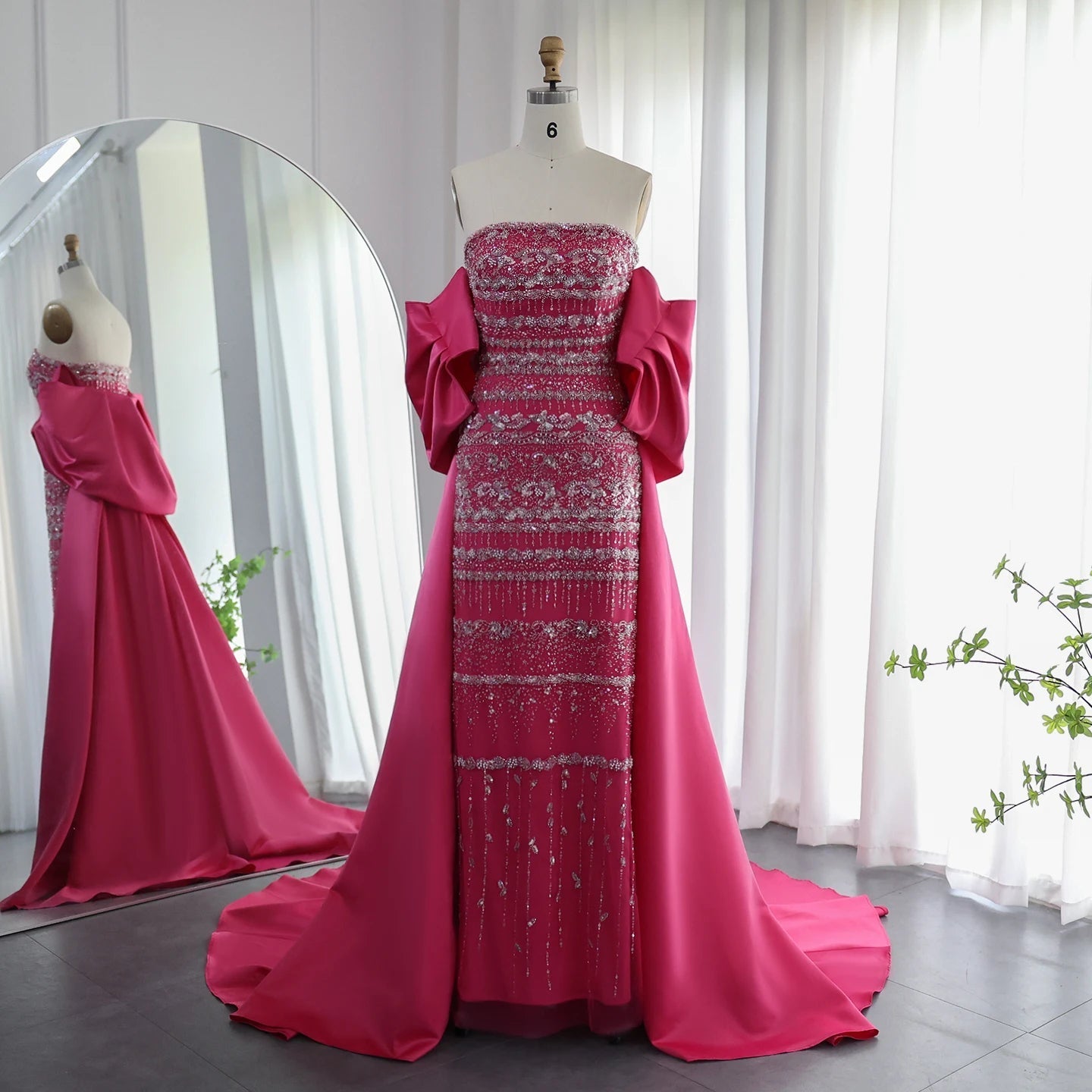 Samira Dress - Lilac Evening Dress - Asiyah Dresses