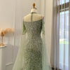 Almina Dress - Sage Green Bridal Gown - Asiyah Dresses