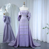 Samira Dress - Lilac Evening Dress - Asiyah Dresses