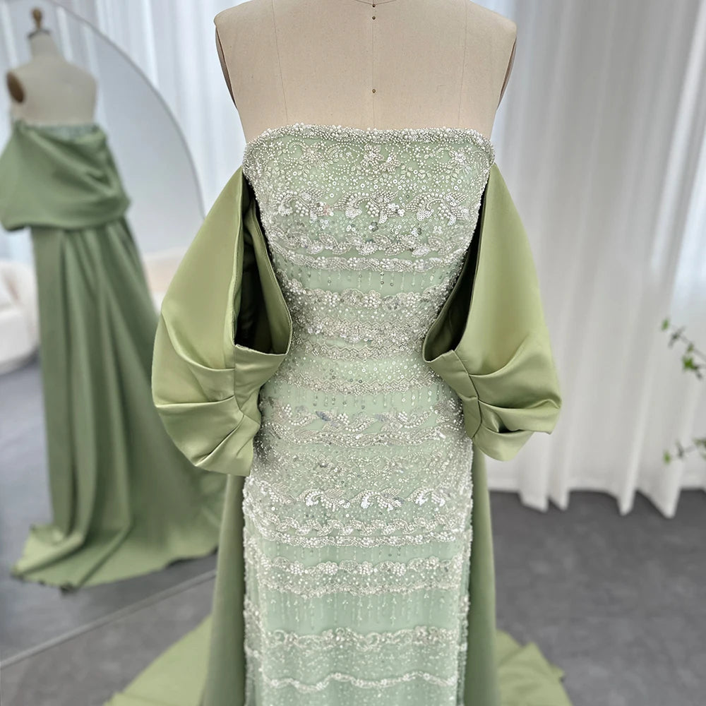 Samira Dress - Sage Green Modest Dress - Asiyah Dresses