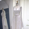 Sitara Kaftan - White Luxury Kaftan Bridal Dress - Asiyah Dresses