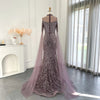 Almina Dress - Purple Bridal Gown - Asiyah Dresses