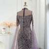 Almina Dress - Purple Bridal Gown - Asiyah Dresses