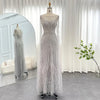 Salma Feather Dress - Luxury Bridal Cape Gown - Asiyah Dresses