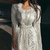 Sitara Kaftan - White Luxury Kaftan Bridal Dress - Asiyah Dresses