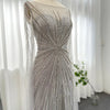 Salma Feather Dress - Luxury Bridal Cape Gown - Asiyah Dresses