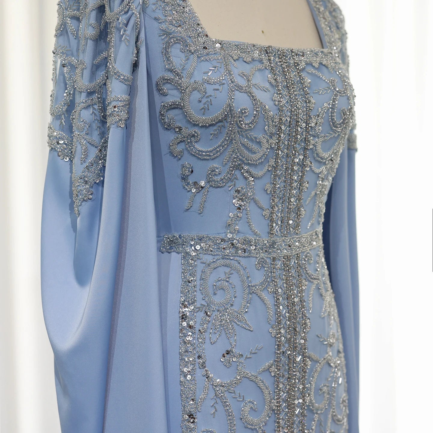 Linah Kaftan - Luxury Kaftan Evening Dress - Asiyah Dresses