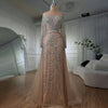 Modest Elegant Dress - Celeste Nude - Asiyah Dresses