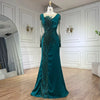 Green Bridal Modest Dress - Tahera