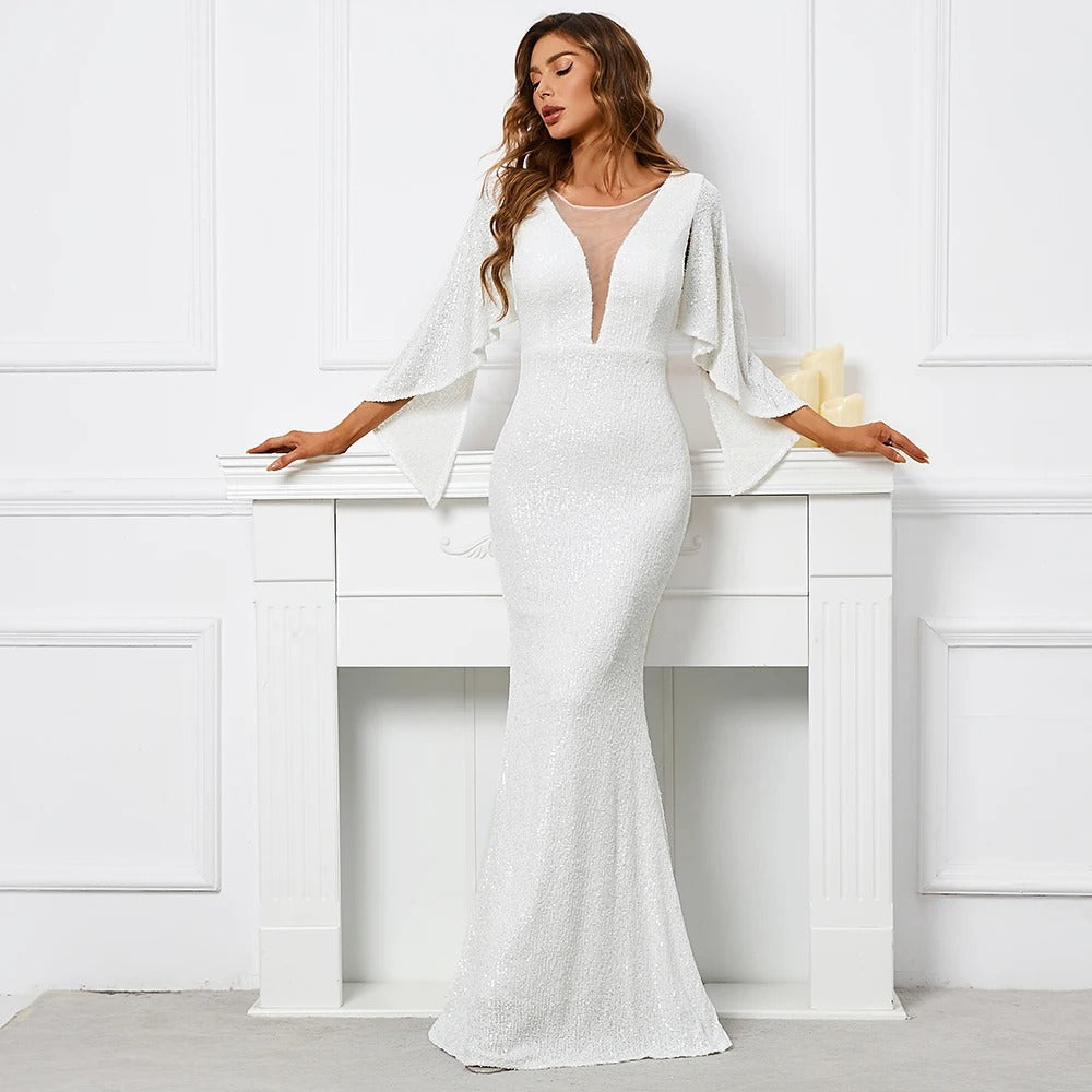 Bridal Allure - Modest Flare Sleeve - Asiyah Dresses