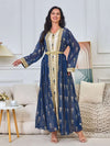 Luxury Moroccan Kaftan - Blue