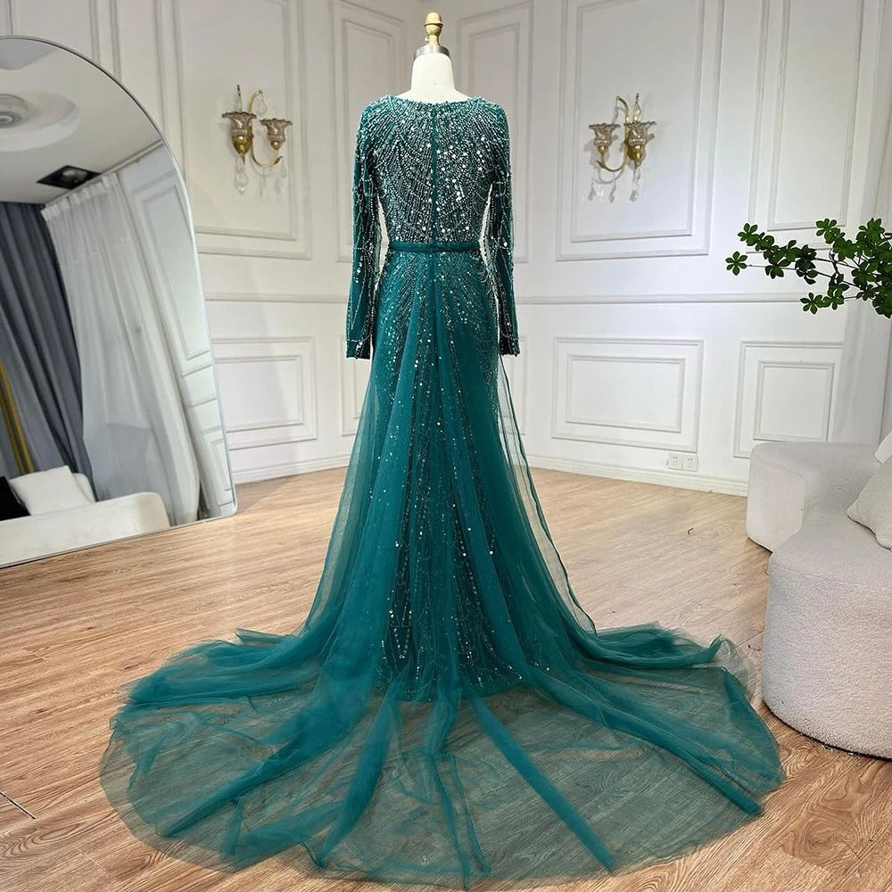 Modest Elegant Green | Amina Dress - Asiyah Dresses