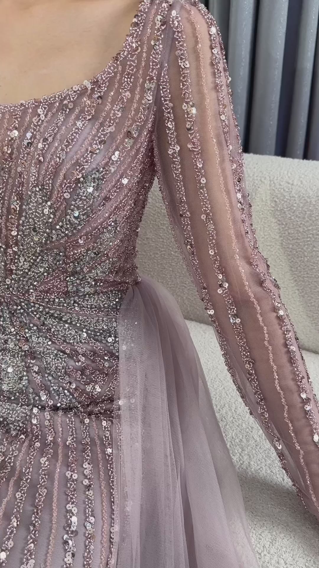 Ahlam Evening Dress Pink