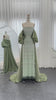 Load and play video in Gallery viewer, Samira Dress - Sage Green Modest Dress