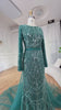 Load and play video in Gallery viewer, Modest Elegant Green | Amina Dress